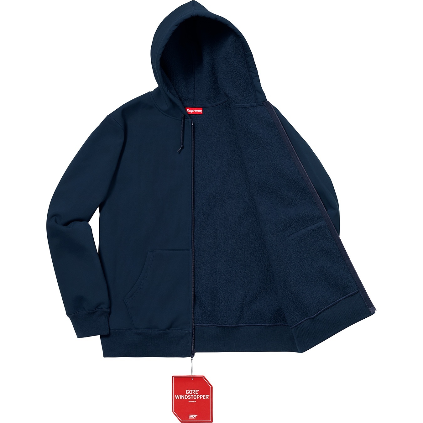 WINDSTOPPER® Zip Up Hooded Sweatshirt view 6